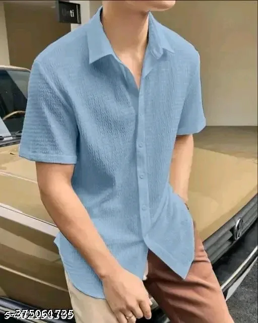 Popcorn Febric Shirt — 3