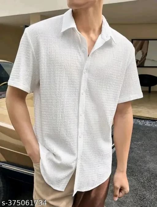 Popcorn Febric Shirt — 4