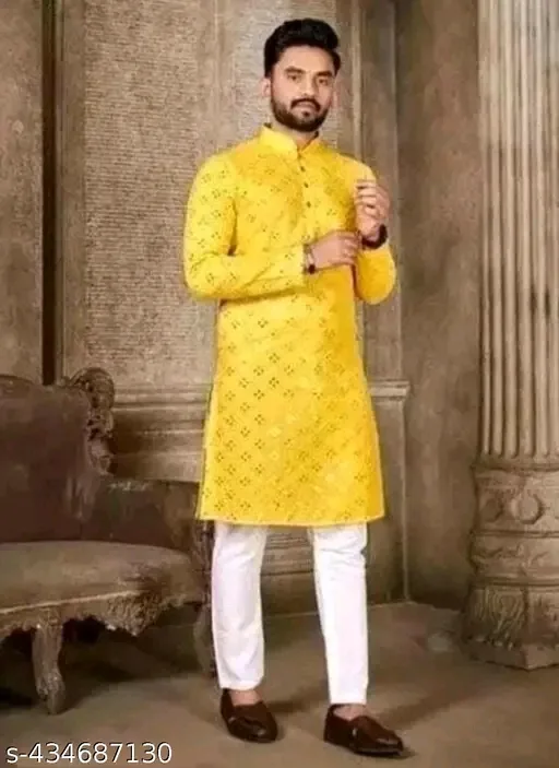 Trendy Mirror Work Kurta — 4