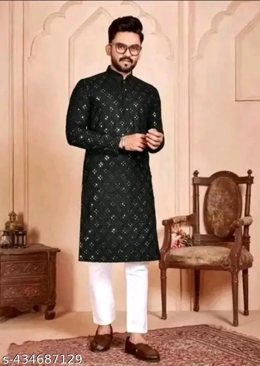 Trendy Mirror Work Kurta — 7