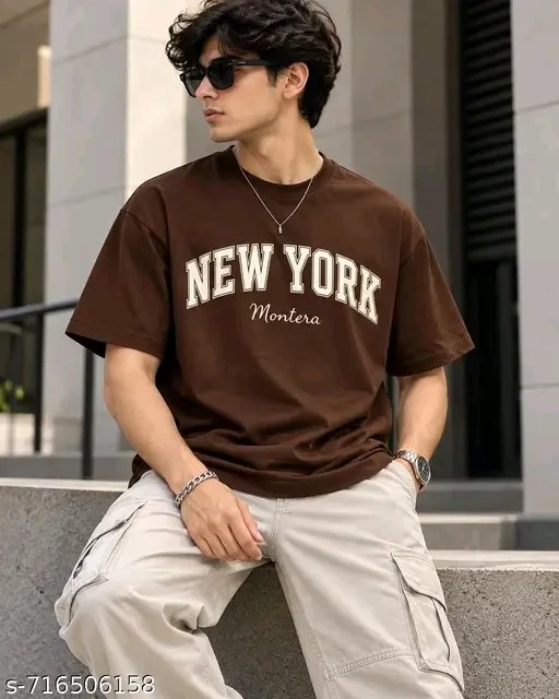 Men Oversized Casual Tshirt — 1