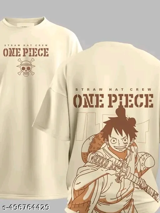One Piece Anime Oversized Tshirt — 1